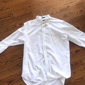 Lands’ End Supima No Iron Oxford in White